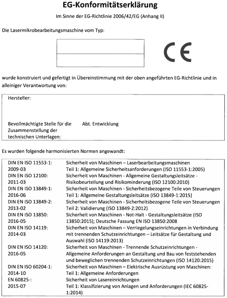 CE-Konformitaet